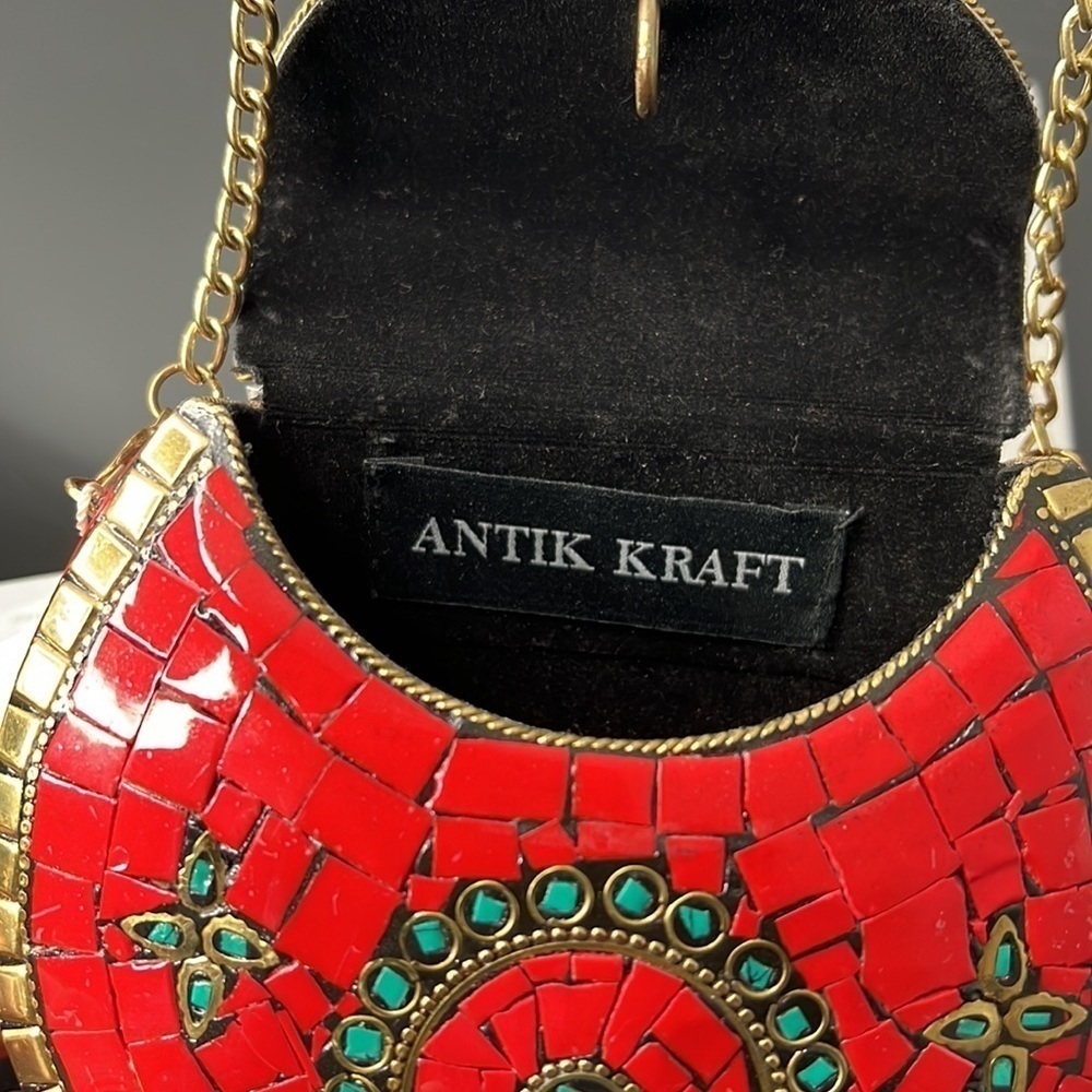 Antik Kraft small metal clutch - Picture 3 of 6